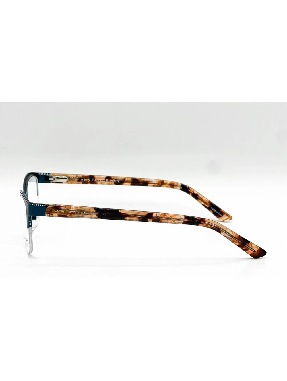 Ann Taylor Atp708 C03 Matte Teal Authentic Eyeglasses 49-17-130
